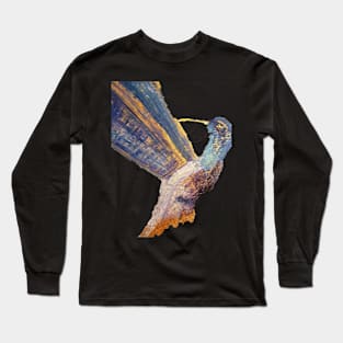 Golden Hummingbird Long Sleeve T-Shirt